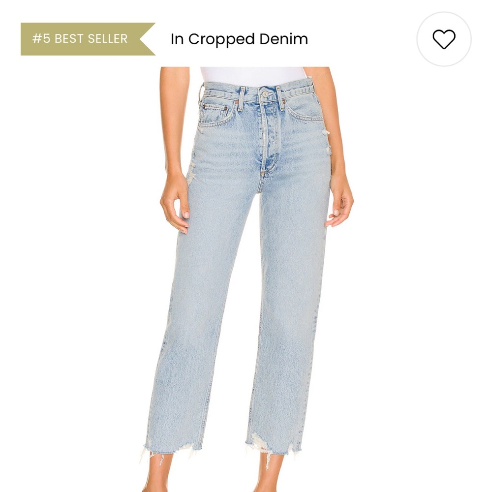 AGOLDE women’s high waisted jeans